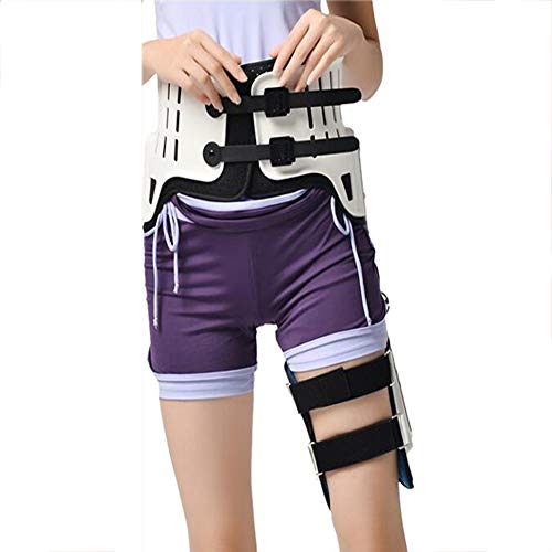 YUXINCAI Ortesis De Fijación De Abducción De Cadera, Dislocación De Cadera con Reemplazo De Cadera para Parálisis De Extremidades Inferiores, Soporte Lumbar Ajustable, Cintura Alrededor De 90 Cm