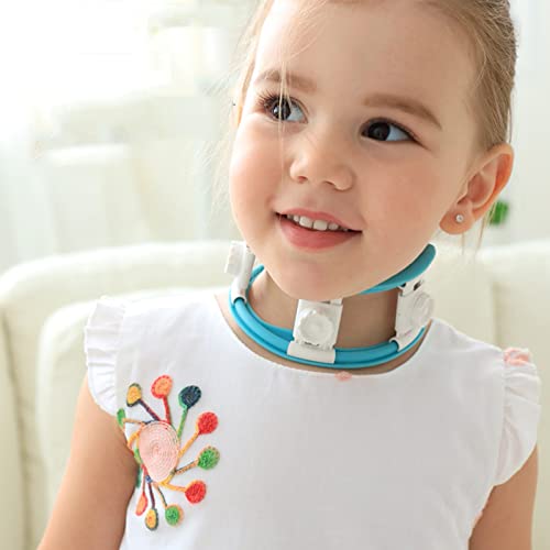 YZILXY Collar Cervical para Niños, Soporte Ajustable para El Cuello para Dormir, Alivia La Presión De La Columna Vertebral, Cuello para Niños para Soporte De Lesiones