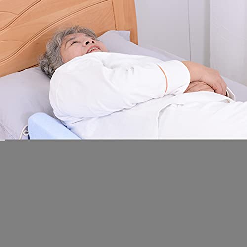 YZILXY Posición del Cuerpo De La Almohada En Forma De Cuña - Almohadilla Giratoria Tipo R Cómoda Almohadilla De Apoyo para La Espalda Sin Aplastamiento Cuña De Apoyo Lateral Superior para Dormir