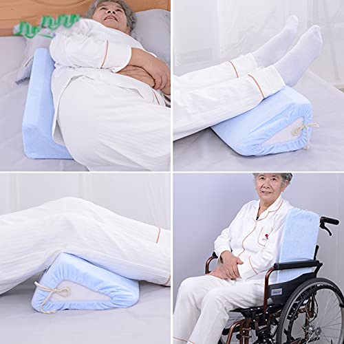 YZILXY Posición del Cuerpo De La Almohada En Forma De Cuña - Almohadilla Giratoria Tipo R Cómoda Almohadilla De Apoyo para La Espalda Sin Aplastamiento Cuña De Apoyo Lateral Superior para Dormir