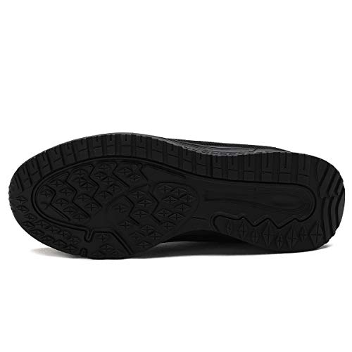 Zapatillas Deportivas Mujer Bambas Ligero Mujer Calzado Deportivo Tenis Mujer Zapatos para Correr Mujer 38 EU,Negro