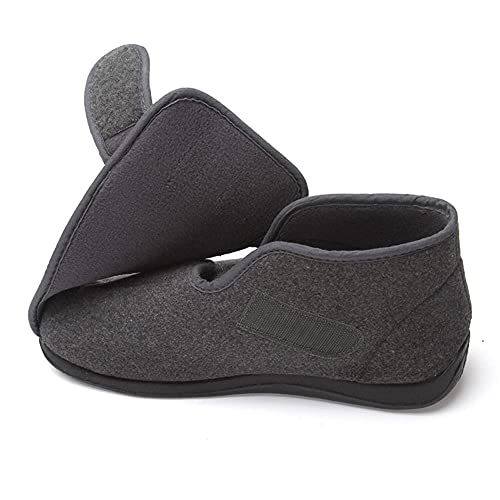 Zapatos OrtopéDicos Para Mujeres Hombres,Forro Ajustable Con Espuma ViscoeláStica,Unisex,grey_48