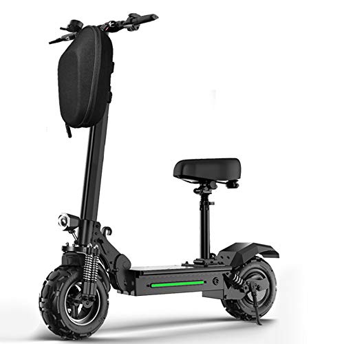 Zeroall Bolsa Scooter Eléctrico Bolsa Manillar Patinete Eléctrico Impermeable 3L Gran Capacidad Bolsa de Almacenamiento para Scooter Xiaomi M365 Segway Ninebot(Negro)