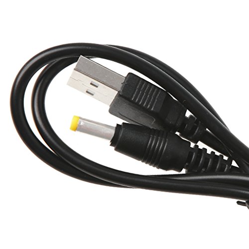 ZOUCY USB Macho a 4.0x1.7mm 5V DC Barrel Jack Cable de alimentación Conector Cable de Carga