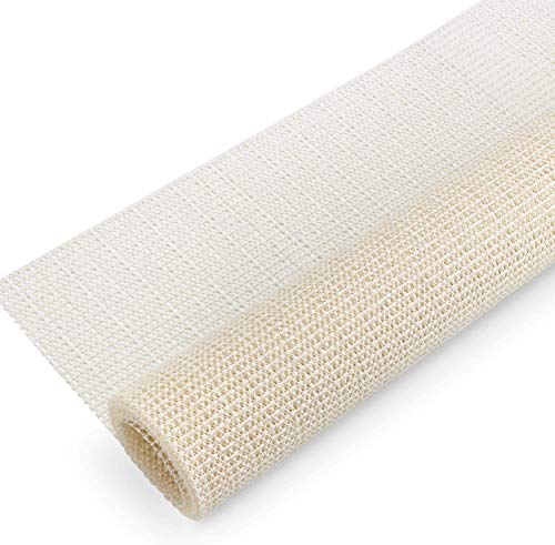 ZPXTI Alfombra Antideslizante，Base Antideslizante para Alfombra en Varios tamaños, Base Antideslizante Universal, Base Antideslizante para alfombras y Alfombrillas (Beige, 160x180cm)