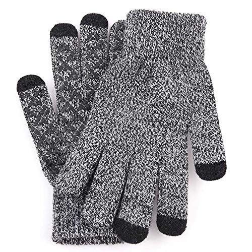 ZXCVWY Guantes Cálidos De Invierno Simple Pantalla Táctil Guantes Sensoriales para Mujeres Hombre Mitones A Prueba De Viento De Dedo Completo