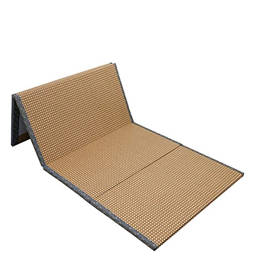 ZYYH Colchón Plegable, colchón de Fibra de Coco Natural 3e Coconut Palm Cojín de colchón ortopédico Colchón portátil Topper Tatami japonés Tapete de Piso-a 120x190cm (47x75inch)