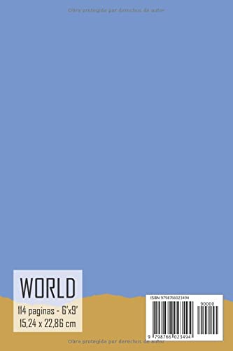 03 Diciembre - Día Internacional de las Personas con Discapacidad: días y semanas internacionales cuaderno planificador diario rayado 114 páginas - 15.24x22.86cm