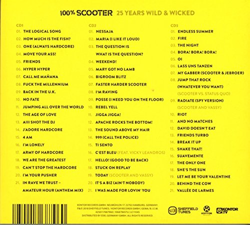 100% Scooter-25 Years Wild & Wicked