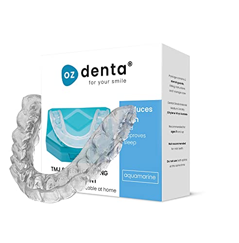 2 Férula Dental Placa de Descarga Nocturna Protector Bucal para dormir contro Bruxismo Rechinar los dientes y los Trastornos del ATM