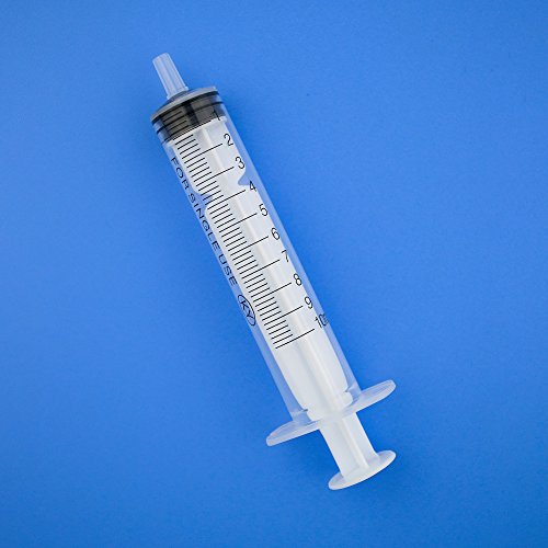 20 paquetes 1 ml-2.5ml-5ml-10ml-20ml-30ml-60ml Jeringa Jeringuilla de plástico, sin aguja, no sterile- ideal para medición industrial o Transferencia de cantidades ridotte de líquidos