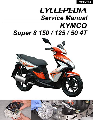 2008-2012 Kymco Super 8 Scooter Service Manual (English Edition)