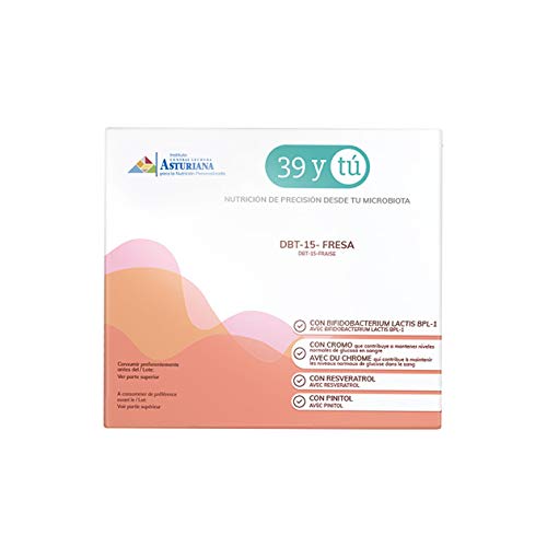 39 Y Tu Dbt-15 Control De Glucosa Fresa 15 Sobres De 15 G 5 ml