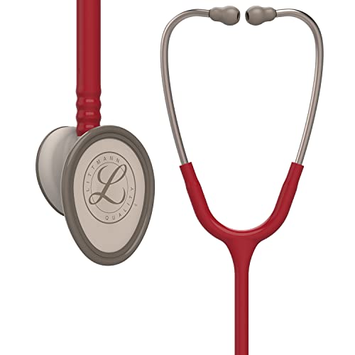 3M Littmann Lightweight II S.E. 2451, Fonendoscopios, tubo de color Borgoña, 71,1 cm