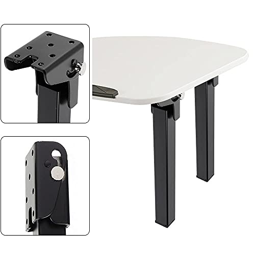 4 patas, de, mesa de horquilla plegables, mesa de centro moderna de mediados de siglo, prácticas patas de mesa plegables, mesitas de noche y patas de mesa para portátiles portátiles