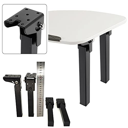 4 patas, de, mesa de horquilla plegables, mesa de centro moderna de mediados de siglo, prácticas patas de mesa plegables, mesitas de noche y patas de mesa para portátiles portátiles