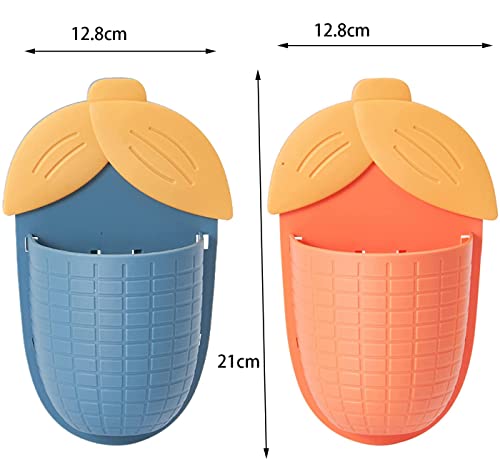 4 Piezas Portacepillos de Dientes, Cuarto de baño montado en la Pared Caddy Soporte para Cepillos de Dientes Multifuncional, Portacepillos de Eléctricos, Soporte para Pasta de Dientes