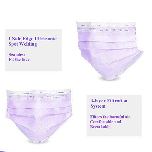 50/100 unidades Unisex (50pcs, purple2)