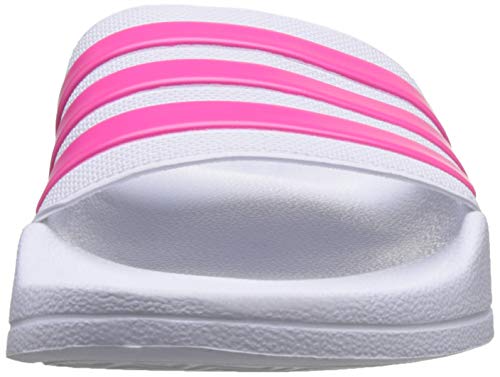 adidas Adilette Shower Stripes - Chanclas para Hombre, Blanco/Negro 70, 38