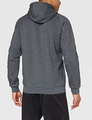 Adidas CORE18 Hoody Sudadera con Capucha, Hombre, Gris (Gris/Negro), L