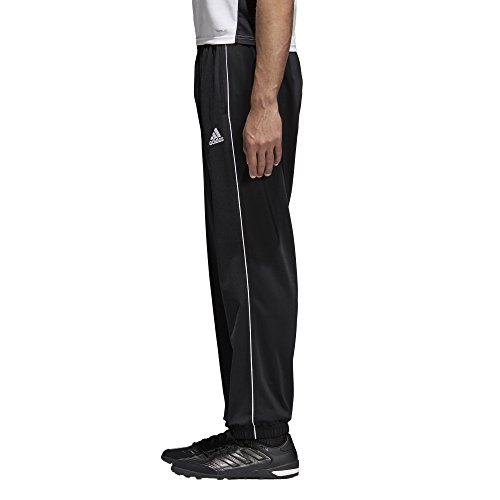 adidas CORE18 PES PNT Pantalones de Deporte, Hombre, Negro/Blanco, L