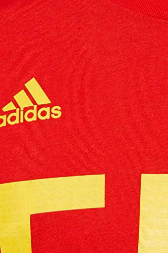 adidas España MMS 2017-2018, Camiseta, Red, Talla 2XL