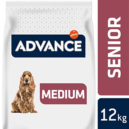 Advance Medium Senior rico en Pollo y Arroz 12Kg