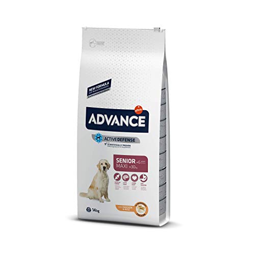 ADVANCE Senior Maxi - Pienso Para Perros Senior De Razas Grandes Con Pollo - 14 kg