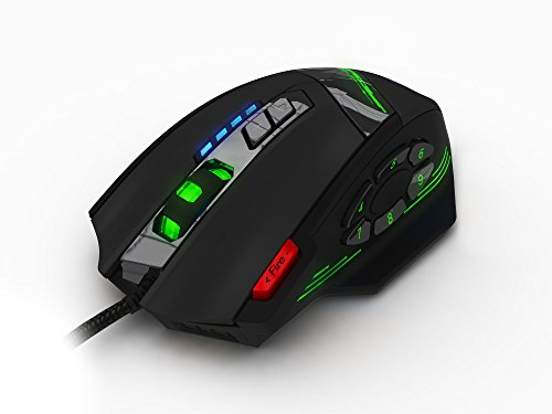 AFUNTA ratón para juegos para PC y portátil C12