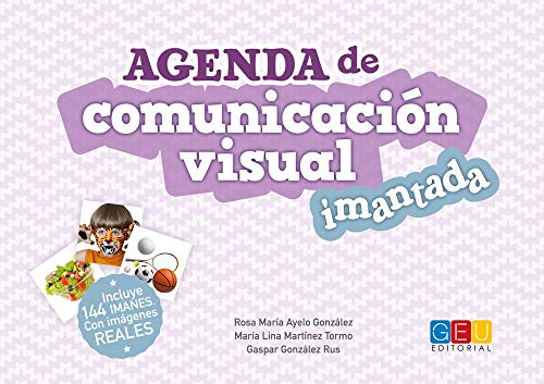 Agenda De Comunicación Visual Imantada: Comunicación Tarjetas Vocabulario visual imantado (Niños de 3 a 5 años Educación Infantil y Educación Especial)