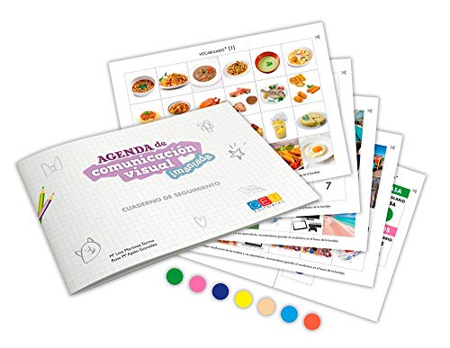 Agenda De Comunicación Visual Imantada: Comunicación Tarjetas Vocabulario visual imantado (Niños de 3 a 5 años Educación Infantil y Educación Especial)