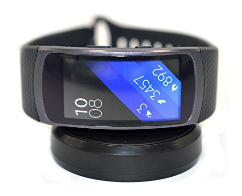 Aimtel Compatible para Gear Fit 2 Pro / Gear Fit 2 Estación de acoplamiento Base de carga, Cargadores para Samsung Gear Fit2 Pro SM-R365 / Samsung Gear Fit2 SM-R360