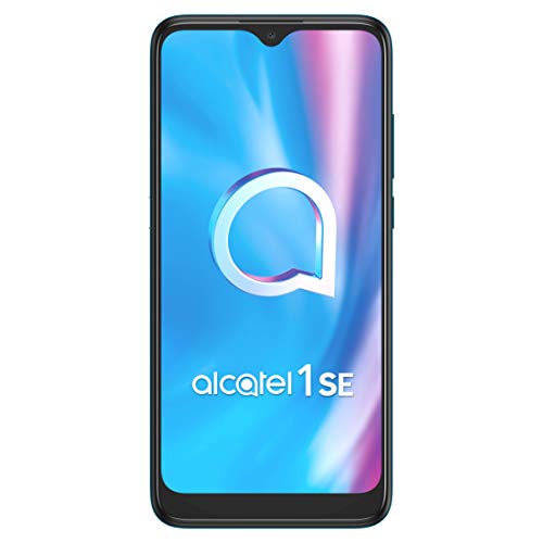 Alcatel 1SE 2020 - Smartphone 6.22" (Procesador octacore, 3GB RAM, 32 GB ROM, Ampliable MicroSD, 3x cámaras 13MP +5MP+2MP+ Frontal 5MP, batería de 4000mAh) Verde [Versión ES/PT]