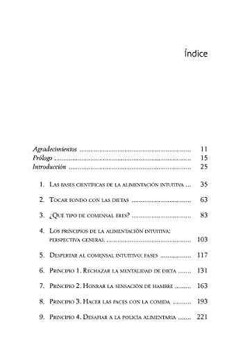 Alimentación intuitiva: El retorno a los hábitos alimentarios naturales (Salud natural)