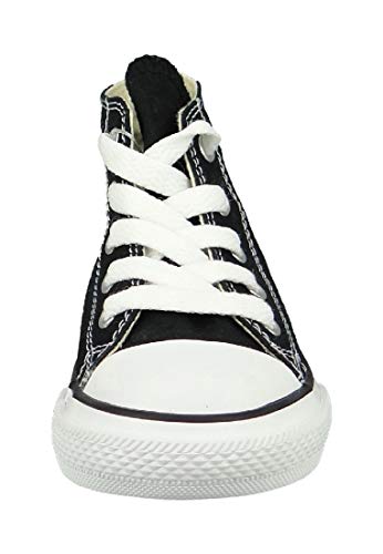 All Star Kids Shoes Black Canvas 7J231C