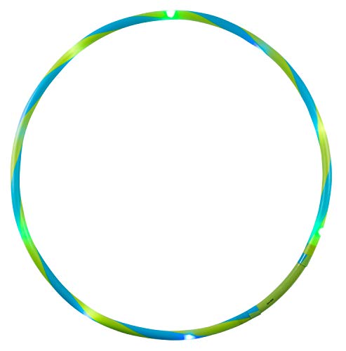 alldoro 60082 Hoop Fun - Lámpara de techo (12 ledes, diámetro de 72 cm), multicolor , color/modelo surtido