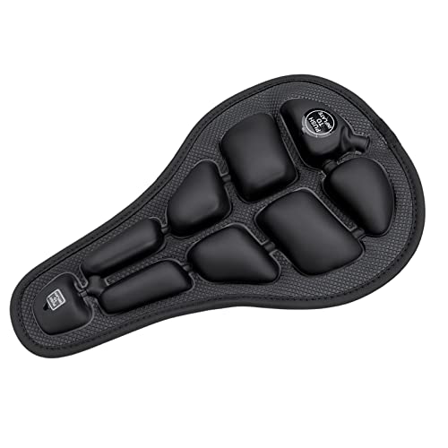 Almencla Bicicleta Asiento de Bicicleta Funda de Sillín Acolchado Extra Cómodo Almohadilla de Esponja Suave para Ciclismo