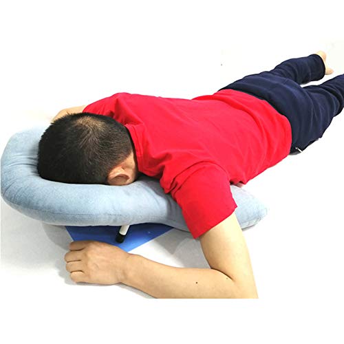 Almohada Para La Cama Boca Abajo, Cómoda Y Ergonómica Soporte Para La Cabeza, El Cuello Y Los Hombros Almohada De Descanso Para Pacientes Con Desprendimiento De Retina Durante La Recuperación Cojín