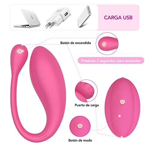 AL'OFA - Bola de ejercicio Kegel Weight Ball, silicona líquida sin costuras, 10 modos de ejercicio Kegel para ejercicios del suelo pélvico y control de la vejiga, Rosa Roja