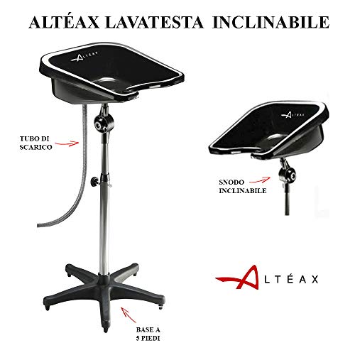 Altéax® - Lavacabezas inclinable portátil ajustable para peluquería