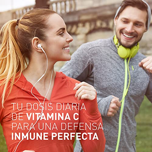 AMAVIT Vitamina C 1000mg 180 Tabletas Alta Dosis [Suministro durante 6 meses] MADE IN ITALY Suplemento Vitamina C Pura para las Defensas Inmunitarias Sin Gluten y Lactosa