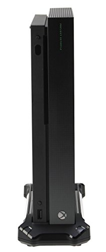 Amazon Basics - Plataforma de soporte vertical y USB 3.0 para Xbox One X, Negro