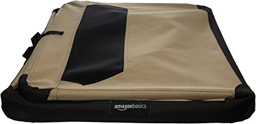 Amazon Basics - Transportín para perros, blando, plegable, 76 cm