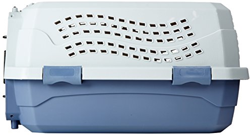 Amazon Basics - Trasportín de 2 puertas con carga superior, 48 cm