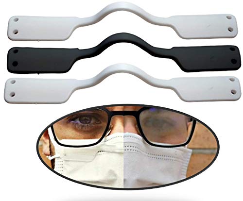 Antivaho para Gafas mascarillas (3 uds) Soporte para la Reducción del Vaho en Las Gafas Reutilzable Puente Nasal Nariz Stop Vaho Sujeta Mascarillas para Todo Tipo de Gafas sin Liquido