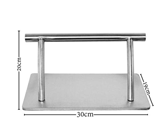 Apoya Pies Metálico Reposa pies para Sillones de Peluquería Belleza Tatuaje