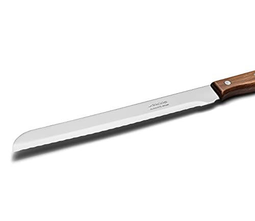 Arcos Serie Latina, Cuchillo Panero, Hoja serrada de 170 mm, Mango Madera