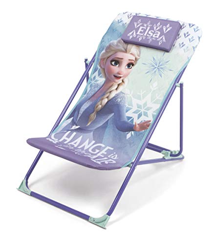 ARDITEX WD12995 Tumbona Plegable de 43x66x61cm de Disney-Frozen II