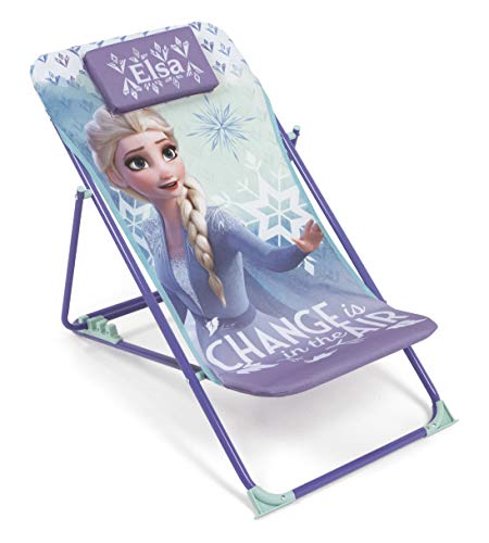 ARDITEX WD12995 Tumbona Plegable de 43x66x61cm de Disney-Frozen II