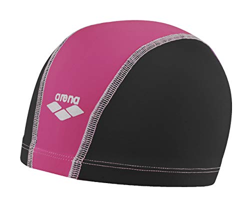 ARENA Unix Gorro, Unisex-Adult, Black-Fuchsia-White, Talla única